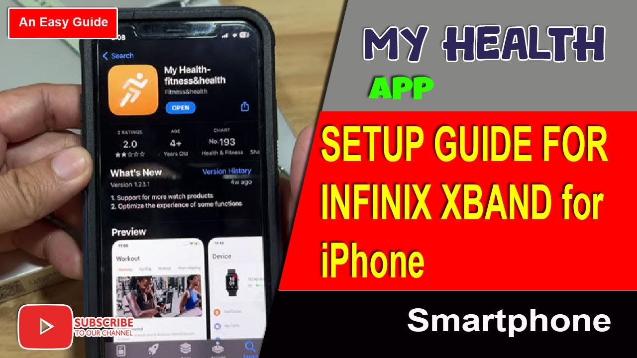 Jak podłączyć opaskę Infinix XBand 2025 do iPhone&rsquo;a za pomocą aplikacji My Health