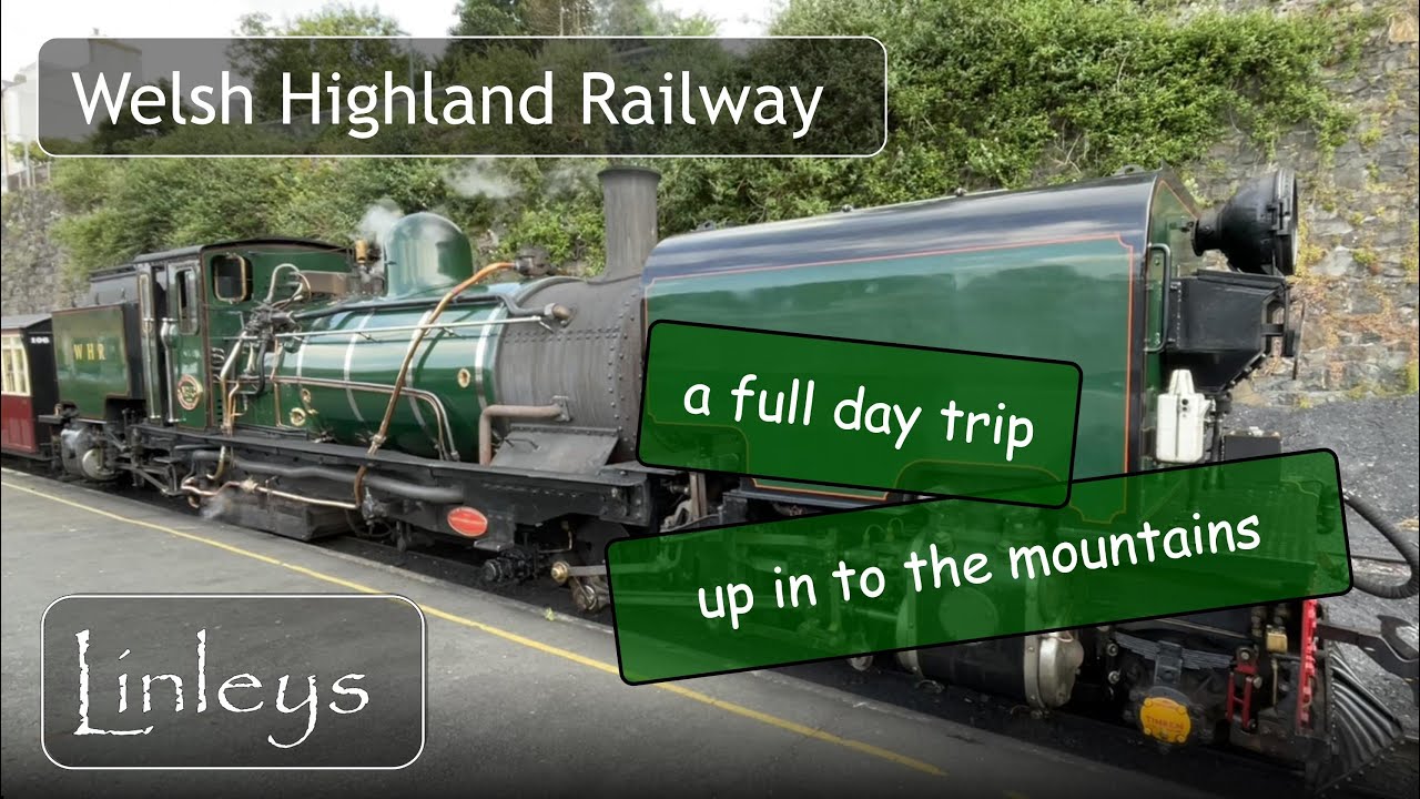 Welsh Highland Railway • Caernarfon to Porthmadog • A full tour of the line