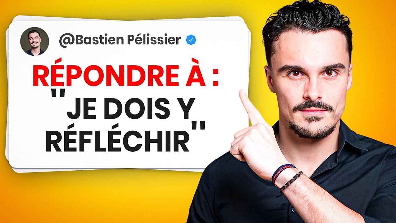 La TECHNIQUE de VENTE pour contrer l'objection 