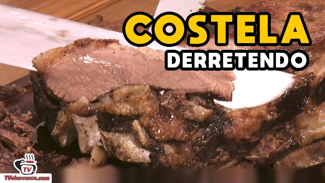 Como Fazer Costela Assada na Churrasqueira - Tv Churrasco
