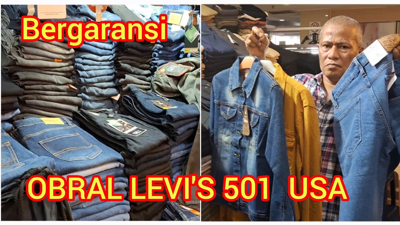 OBRAL LEVI'S 501 KANCING USA BERGARANSI 081511505131