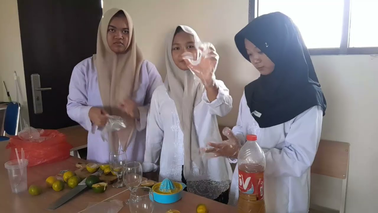 Ujian Praktik Teks Prosedur | Mata Pelajaran Bahasa Indonesia Kelas 9D |Es Jeruk Segarnya DELNOVNAY.