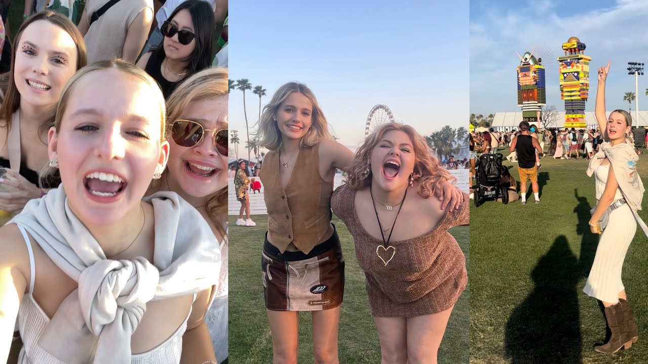 coachella as a normal person