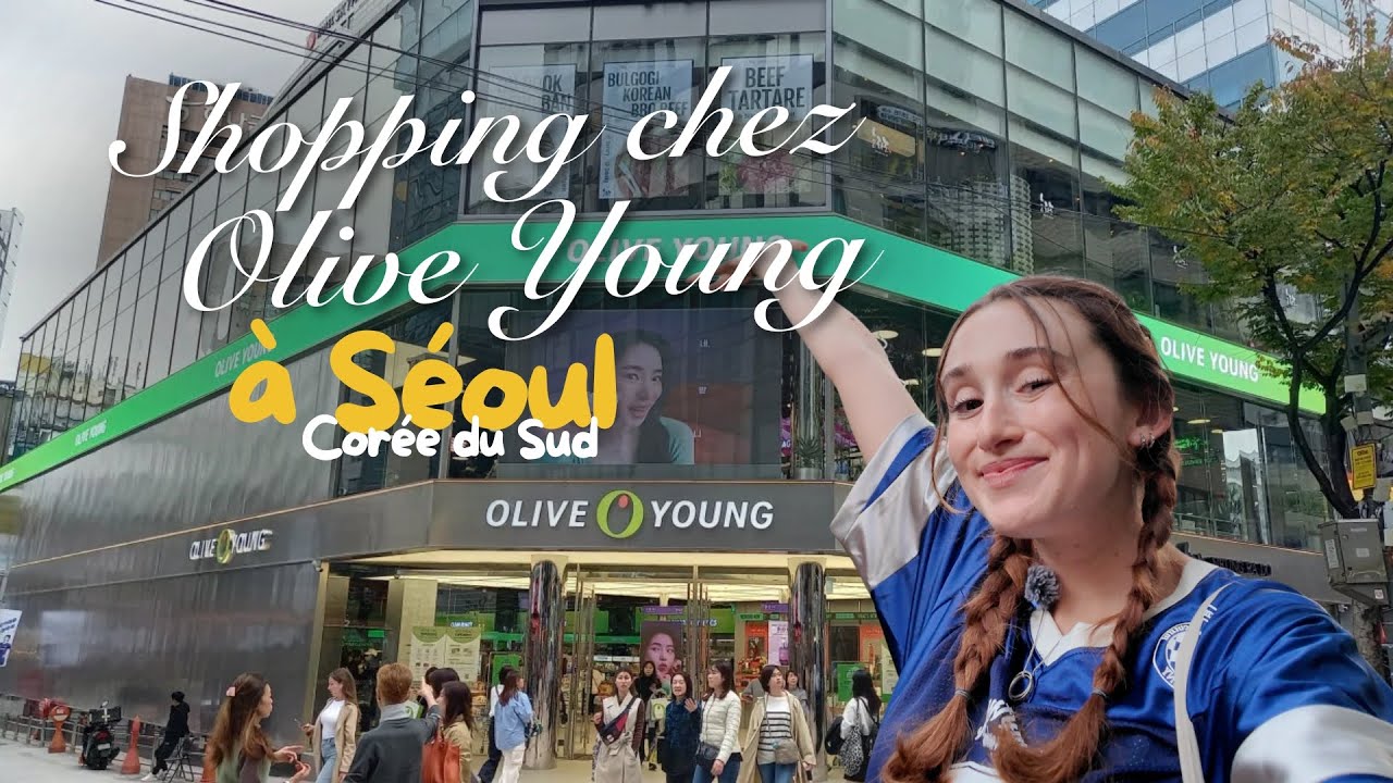 Une journée shopping skincare à Olive young - Séoul 🇰🇷