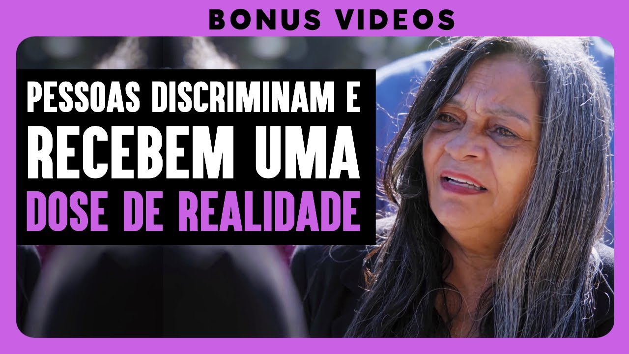 Pessoas Discriminam E Recebem Uma Dose De Realidade  | Dhar Mann Studios