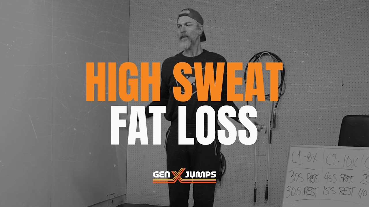 Jump Rope Cardio for Weight Loss (High Sweat, Simple Intervals)
