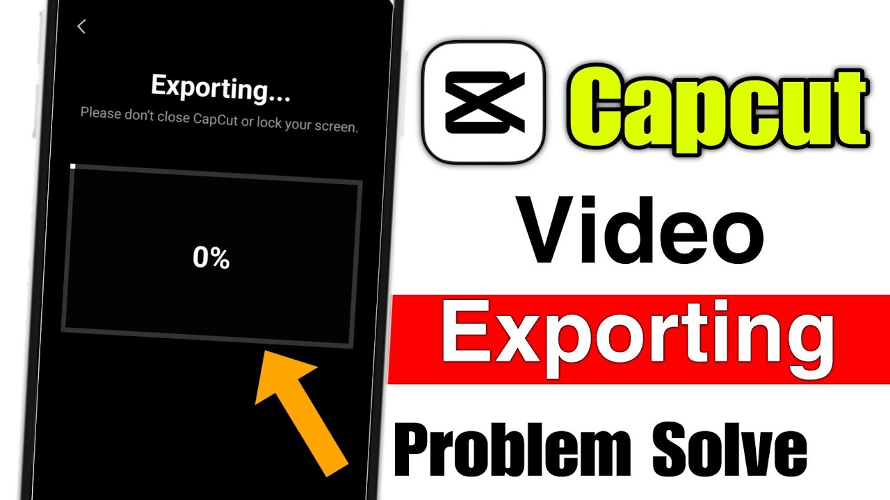 capcut video export problem | capcut se video export nahi ho raha hai | fix capcut video not export