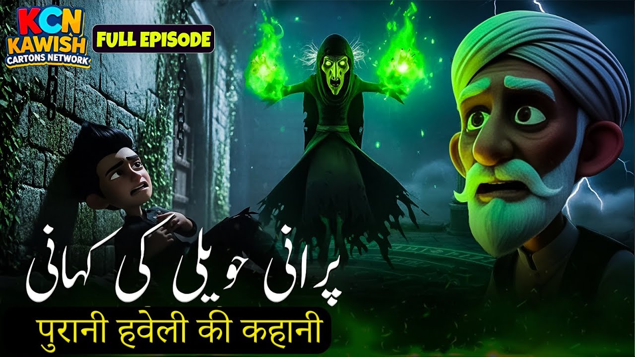 Bachay vs Churail | Horror Cartoon Full Episode | Urdu / Hindi