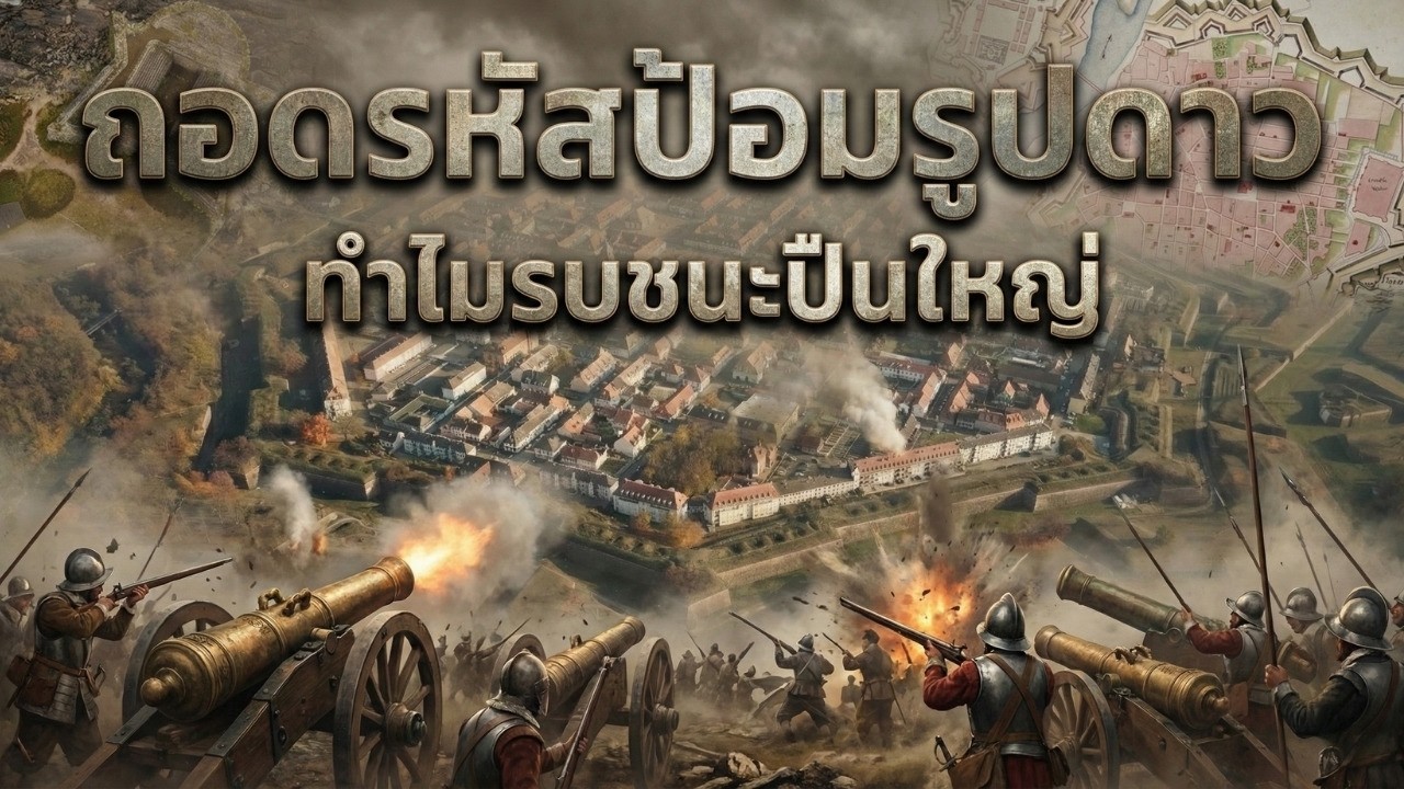 สิ่งก่อสร้างอัจฉริยะที่ช่วยพิทักษ์เมืองจากปืนใหญ่