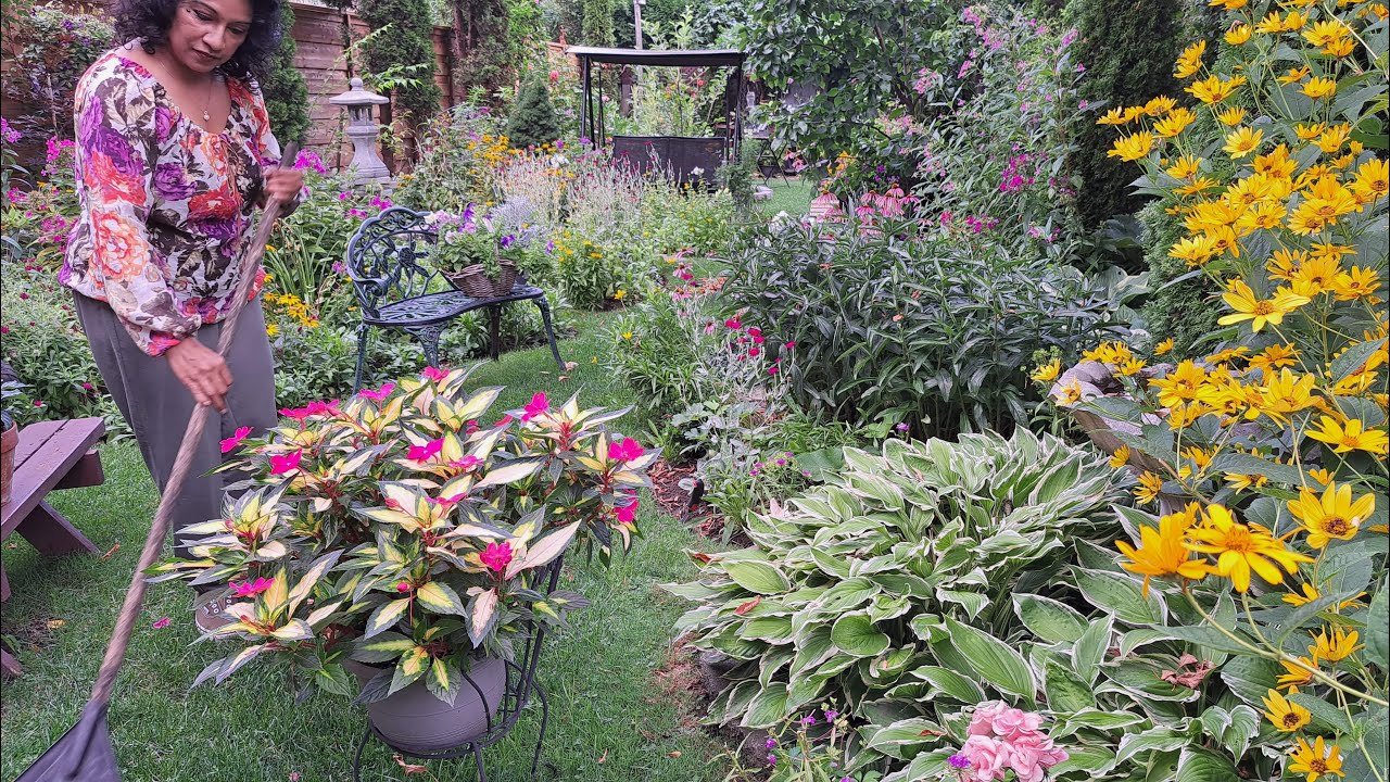 Relaxing Morning Garden Care | Perennial Garden Tour