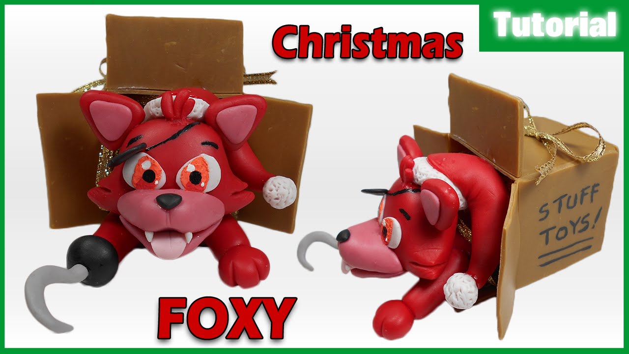 🌟 Christmas Foxy Polymer Clay Tutorial 🌟 Porcelana Fría 🌟