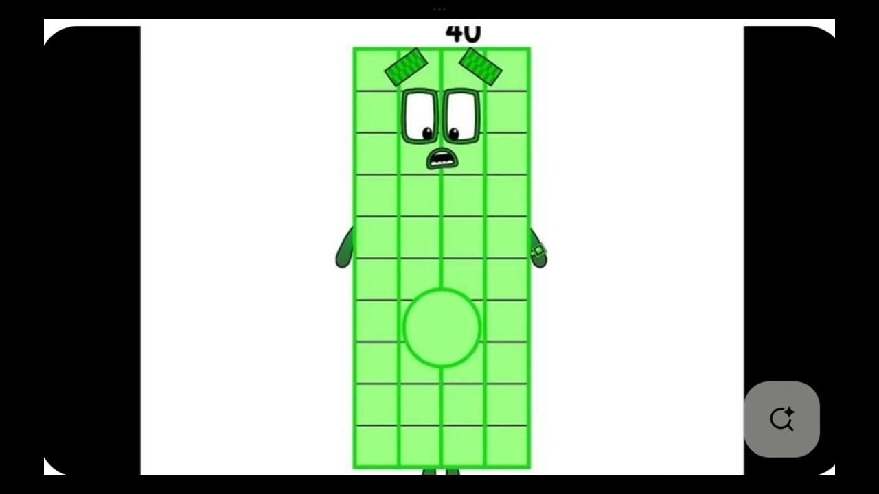 Numberblocks 40 inflation 
