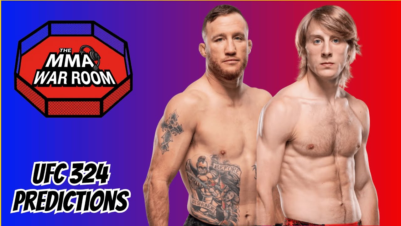 CAN PADDY PIMBLETT SUBMIT JUSTIN GAETHJE??? | UFC 324 Full Card Predictions & Betting Breakdown