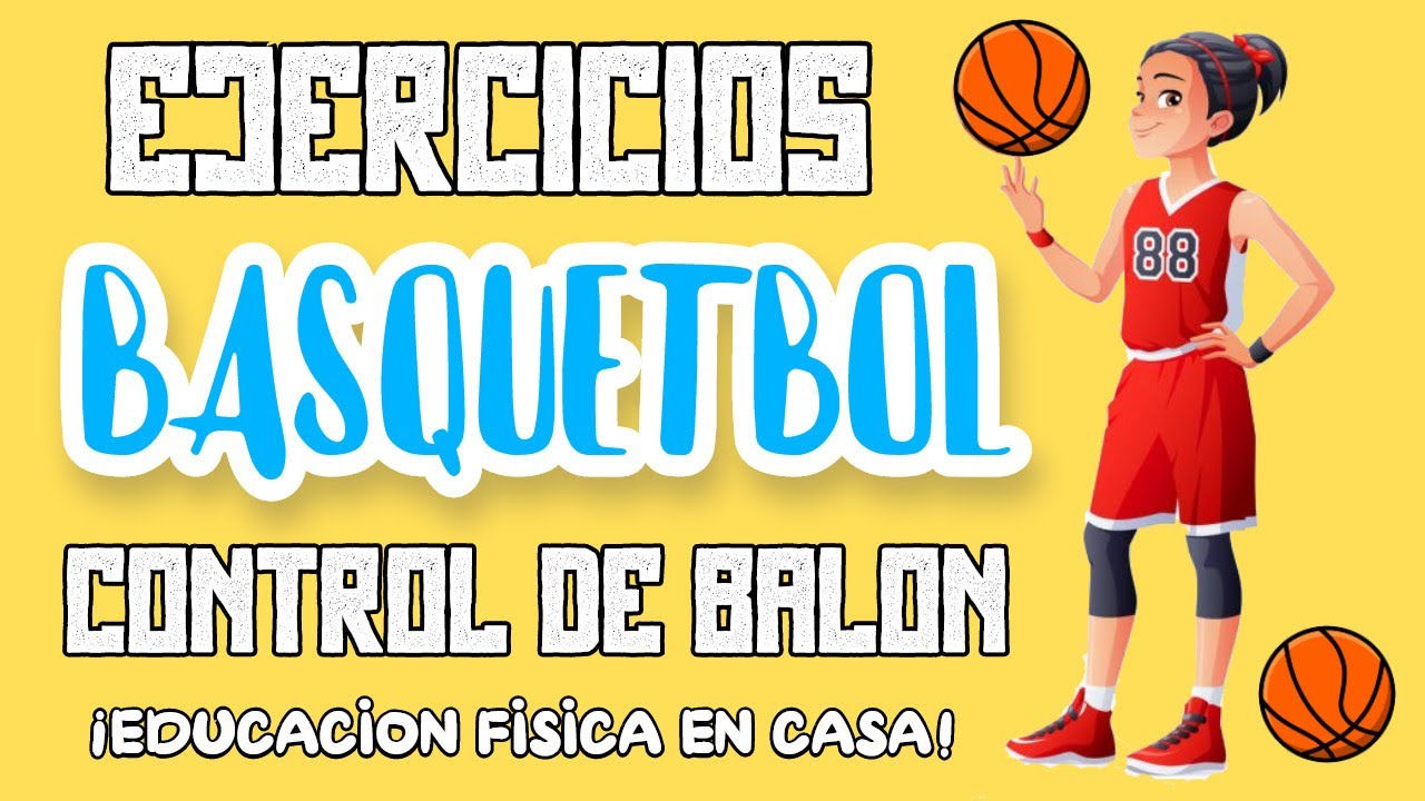 🏀EJERCICIOS de BALONCESTO en ESPACIO REDUCIDO para CONTROL y MANIPULACIÓN de BALÓN en CASA🏡 *fácil😱