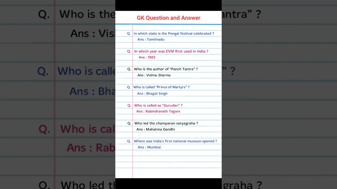 Who wrote the &ldquo;Panch Tantra&rdquo; ? General knowledge #gkquestion #knowledge #election #evmmachine