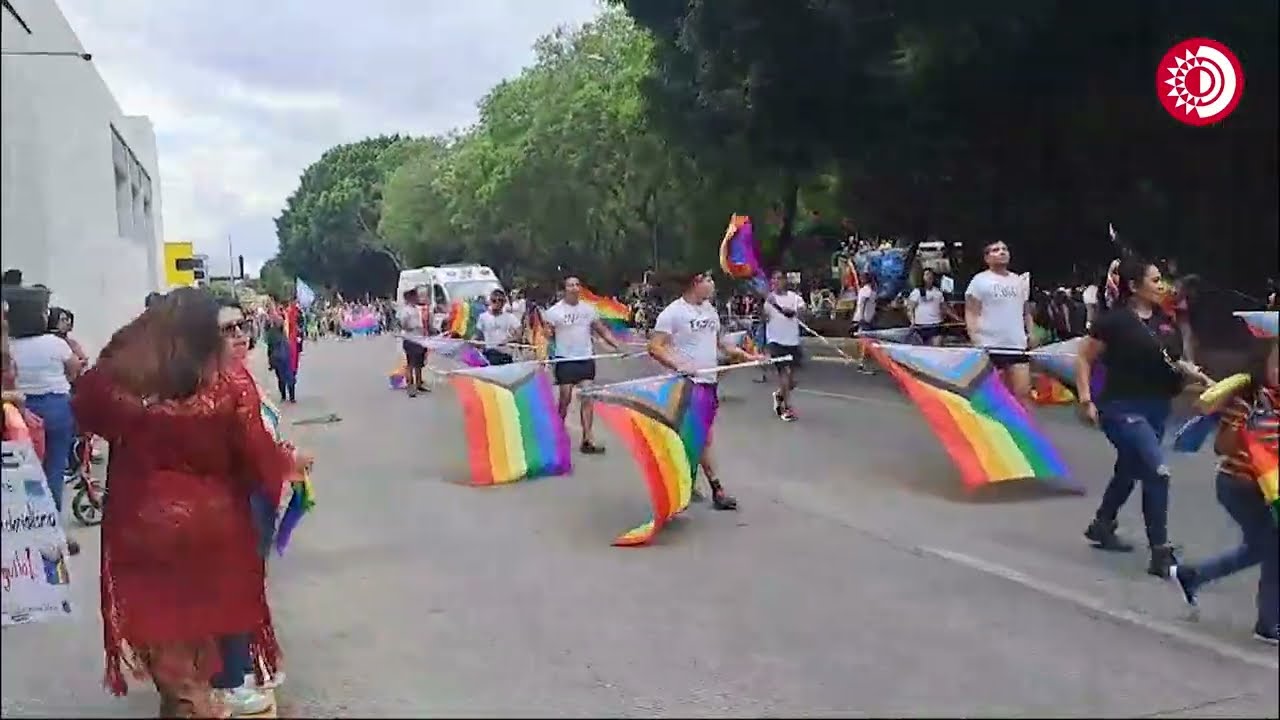 Inicia la edición 2024 de la marcha por el orgullo LGBTTTIQ en la ciudad de Puebla.