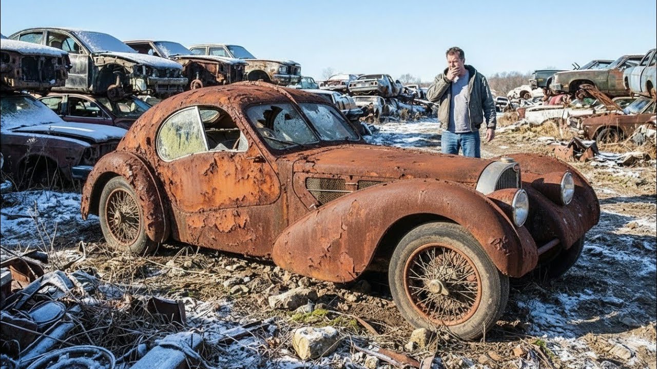 ASMR Car Restoration | 1938 Bugatti Type 57SC Atlantic_ Full Concourse Rebuild
