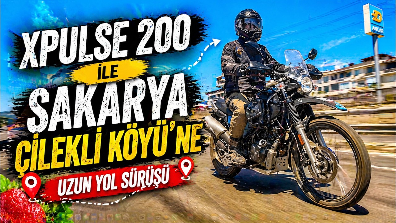 XPulse 200 ile Sakarya Çilekli Köyü’ne Uzun Yol Sürüşü 🏍️ #heroxpulse2004vpro