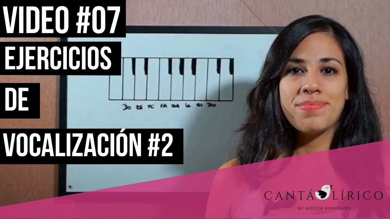 CantaLirico - Video #07 - Ejercicios de Vocalización Super Fáciles! (Parte 2)