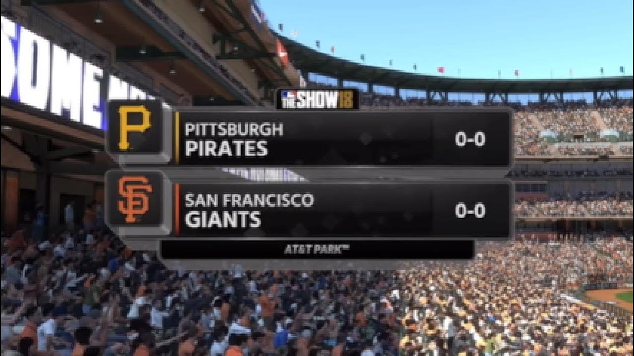 MLB Piratas vs Giants Highlights PS4