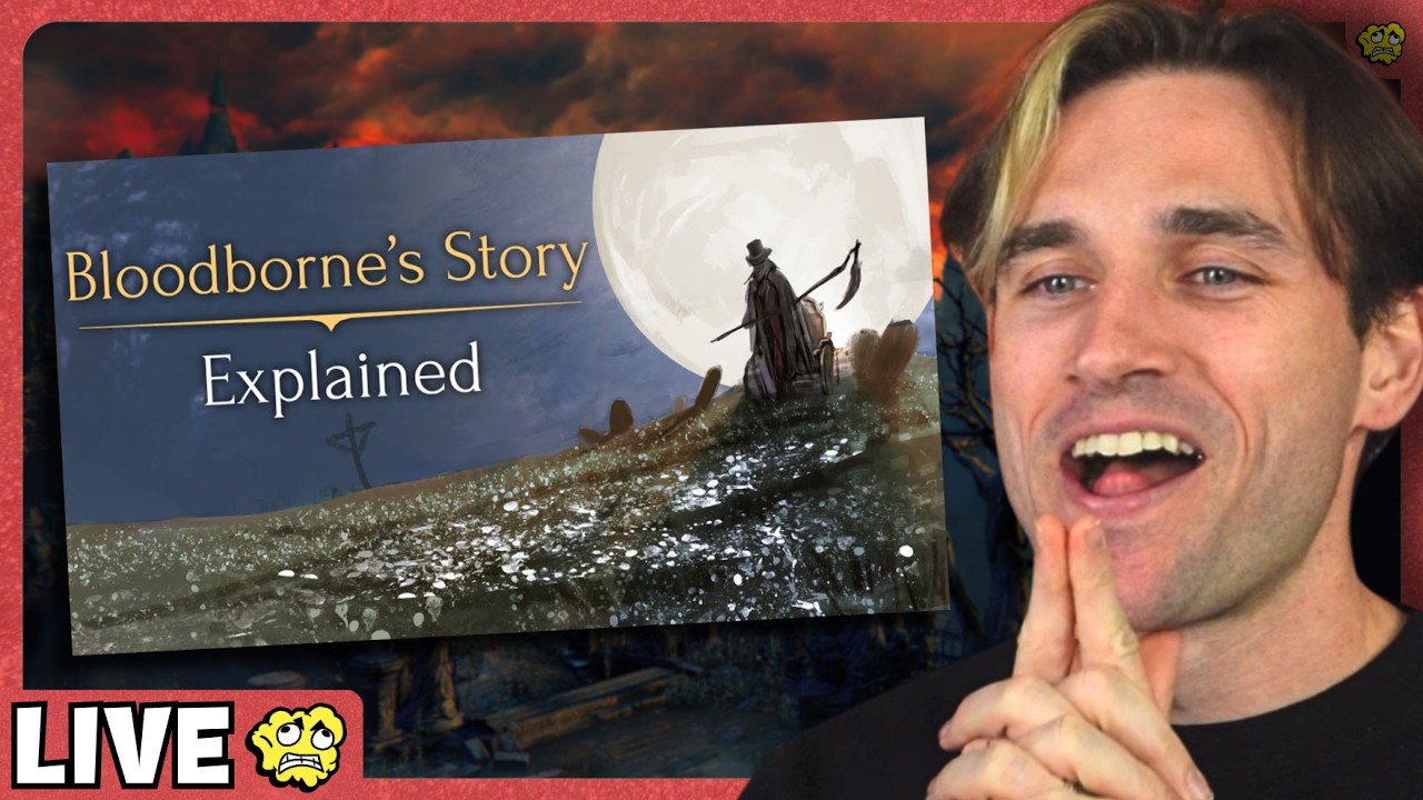 LIVE 🔴BLOODBORNE Lore + Max0r Review Reaction