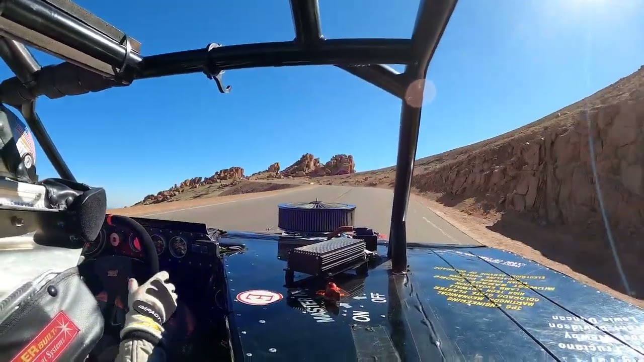 Codie Vahsholtz 18 | Race Day Onboard + Driver Interview | 2023 Pikes Peak International Hill Climb