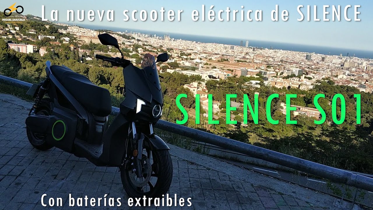 Silence S01 - Prueba de la mejor Scooter Eléctrica con batería extraíble eq 125cc