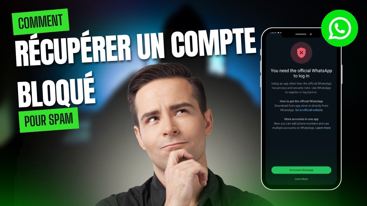 Compte WhatsApp bloqué pour spam ? Voici comment le débloquer facilement !