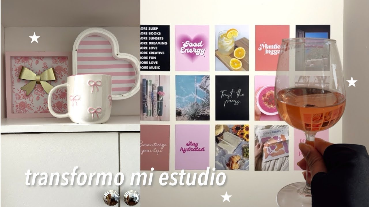 2 Días Decorando mi Estudio de arte y grabación *VLOG DE DECORACIÓN* 