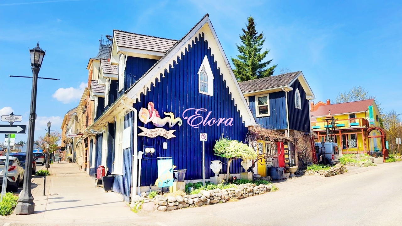 Best-Kept Secret Village in Ontario - ELORA Ontario Canada Travel