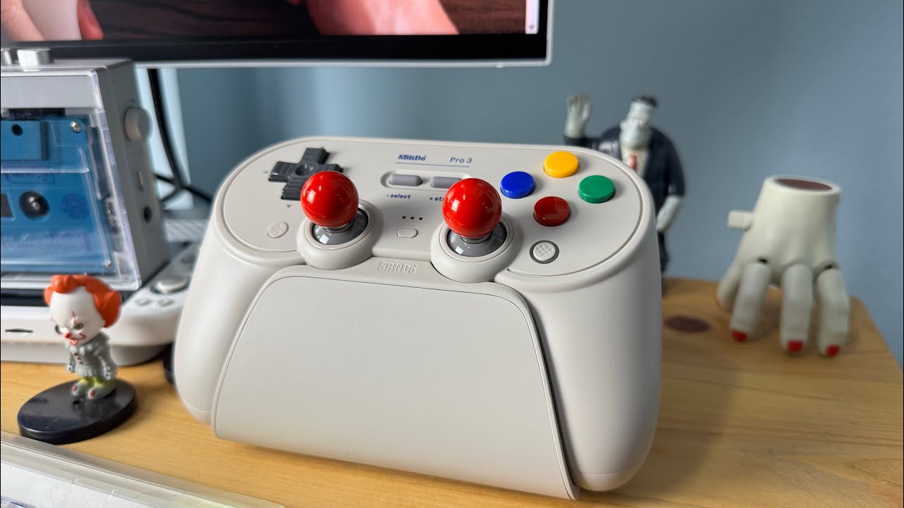 8bitdo 3 Pro : ถอดปุ่ม abxy / ตั้งค่าปุ่ม Turbo 