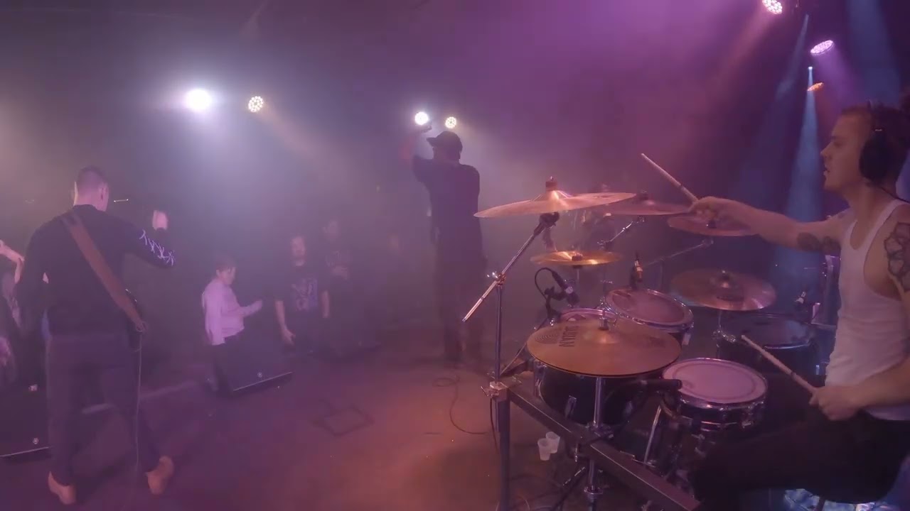 Ben Cotton - Live Drum Cam | Tracheotomy - Endure The Plight