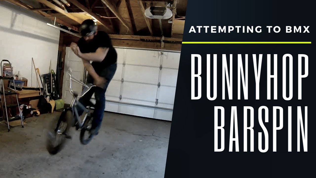 Пробуем BMX || Изучаем Bunnyhop Barspins