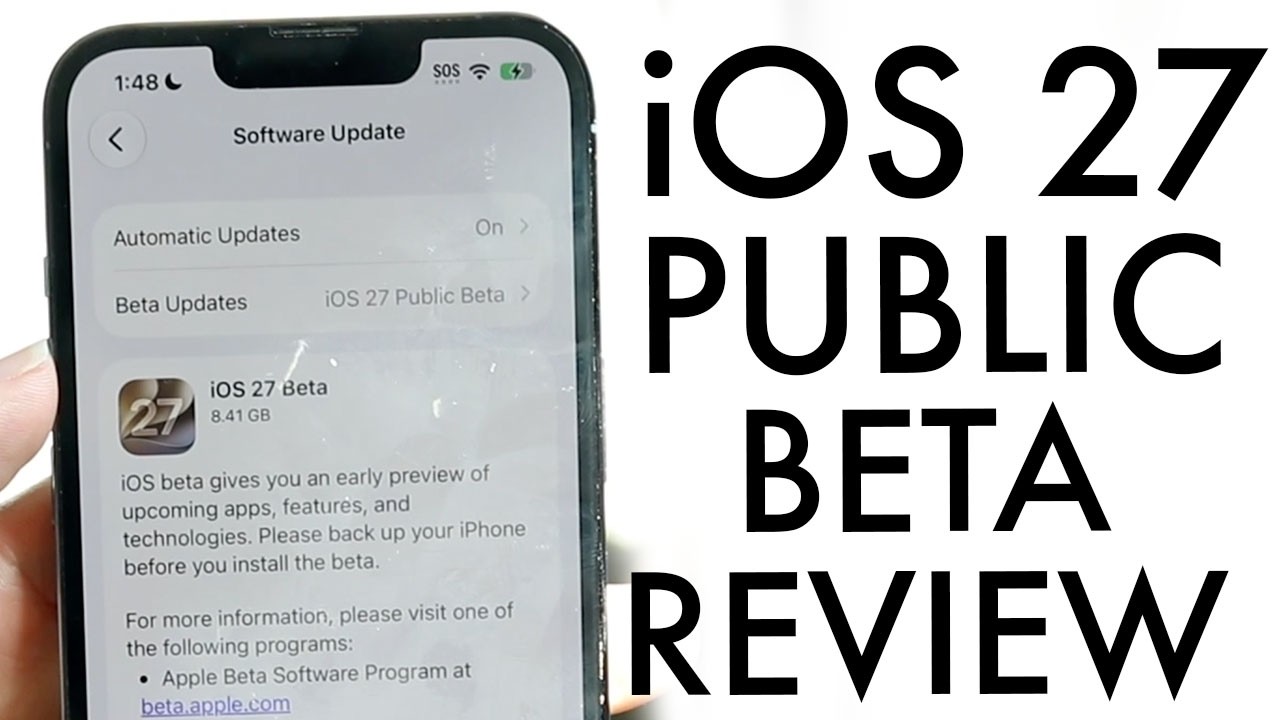 Обзор публичной бета-версии iOS 27! (Новые функции, изменения и многое другое)