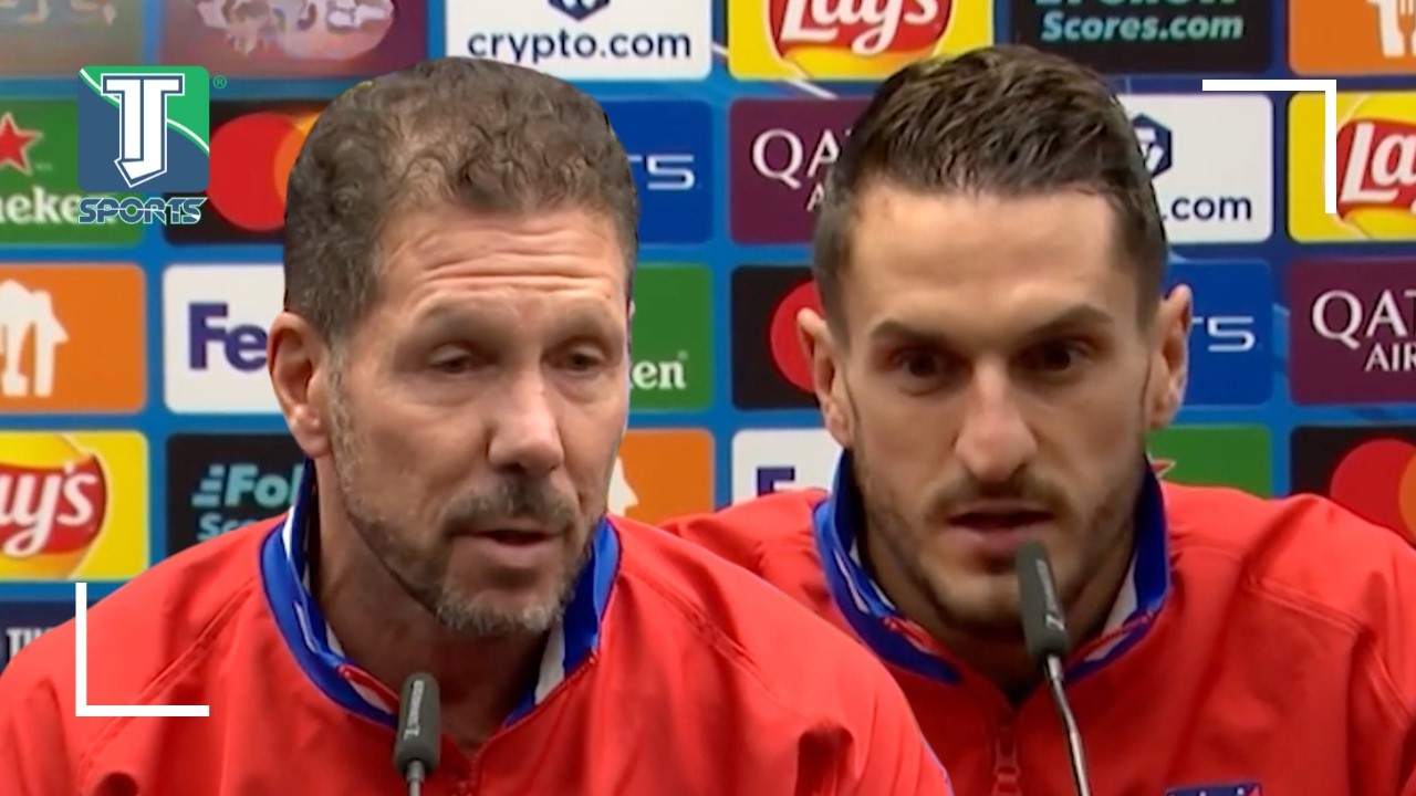 Diego Simeone y Koke: “Queremos dar el primer golpe ante el Brujas”