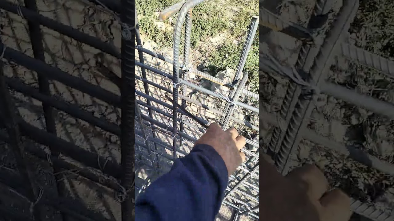 steel fixing in construction|steel work of rcc drain|drain construction work| 