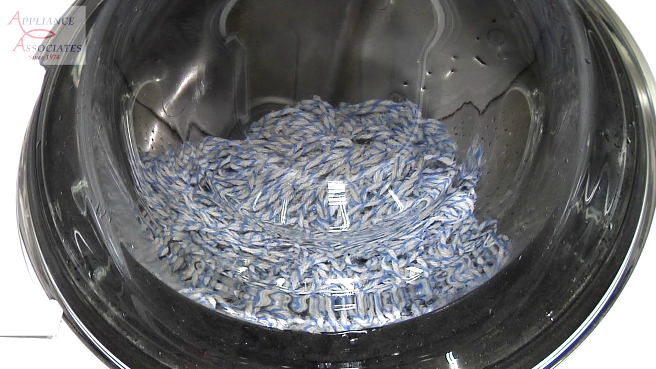 AFNE9BSP113TW01 Speed Queen Front Load Heavy Mop Head Test