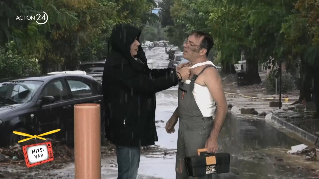 Ο Γιώργος Μητσικώστας Βόλο... δέρνει ως Αχιλλέας Μπέος | Mitsi VAR | ACTION 24