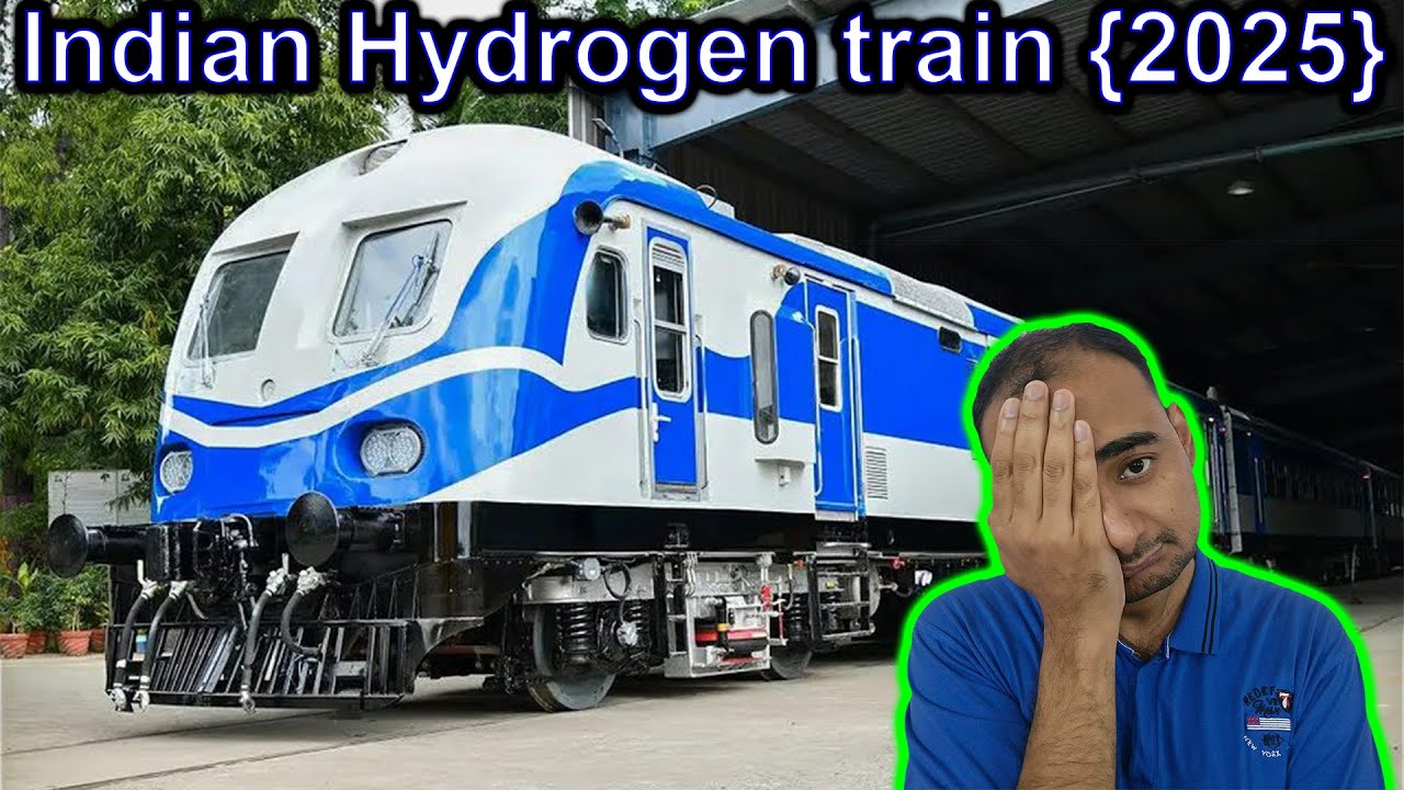 Indian Hydrogen train {2025} Explained {Science Thursday}