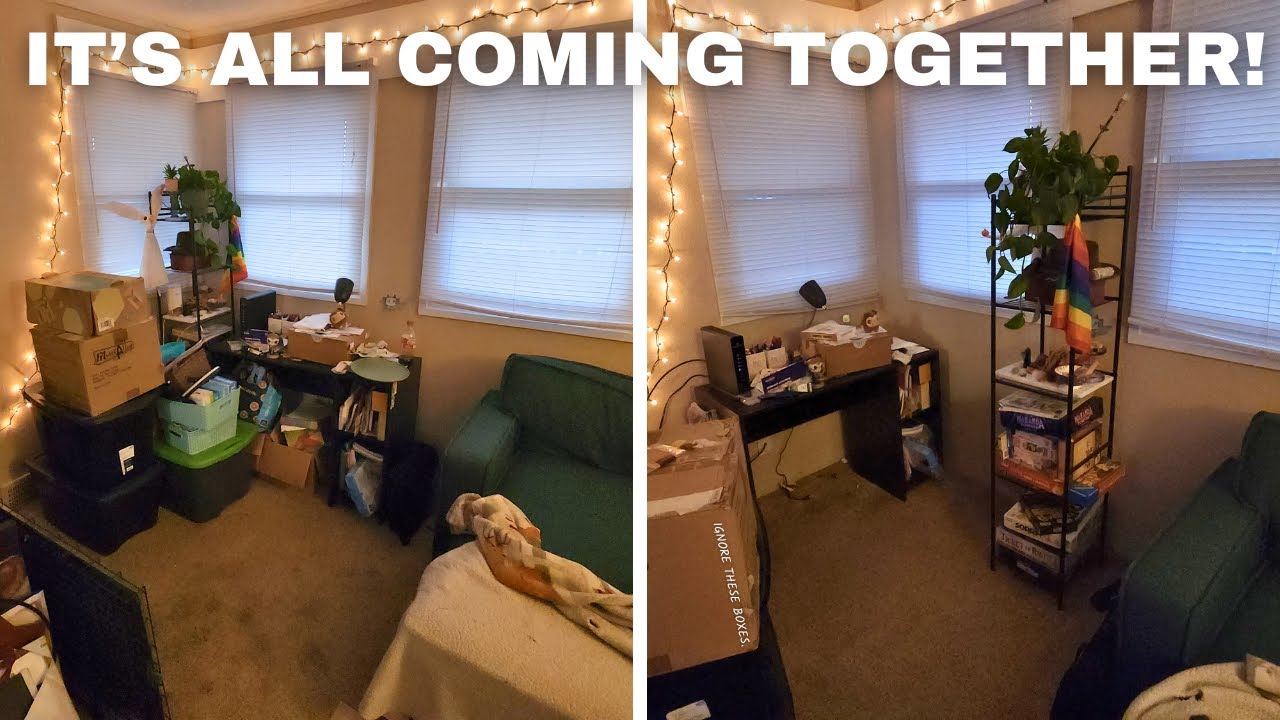 Is this the FINAL Living Room Arrangement?! | Working with a SMALL Apartment.