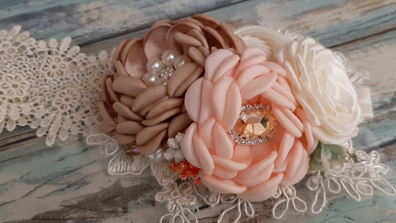 como hacer una tiara hermosa |accesorios para niñas | paso a pasó |
