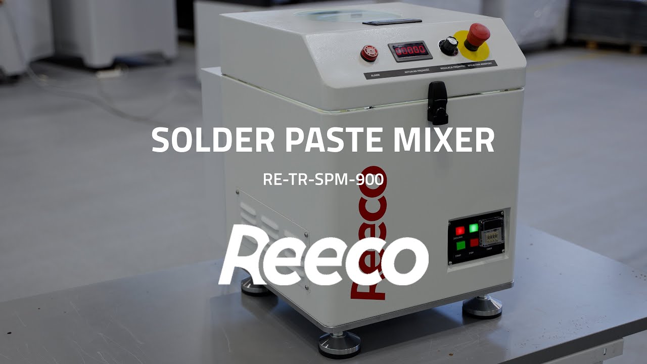 Reeco Solder Paste Mixer | Guide and Specifications