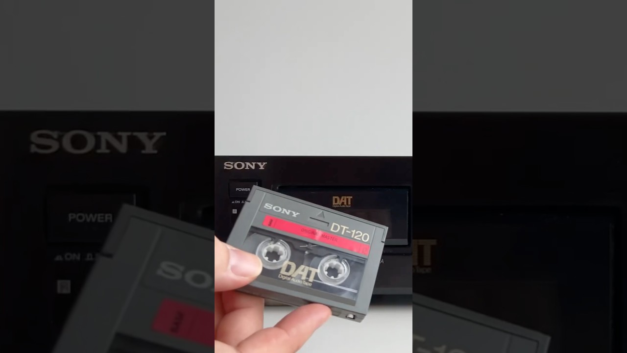 Zjadał CD na śniadanie? 💿 Sony DTC-55ES i magia kaset DAT! ⚙️