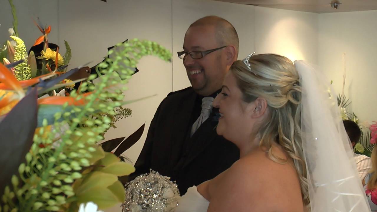 Our Wedding on board Azura
