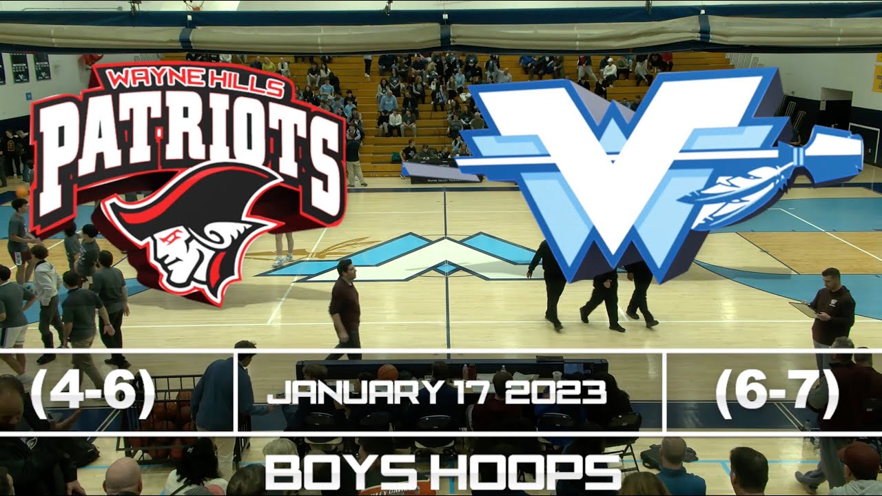 Wayne Hills vs Wayne Valley Boys Hoops 1/17/23