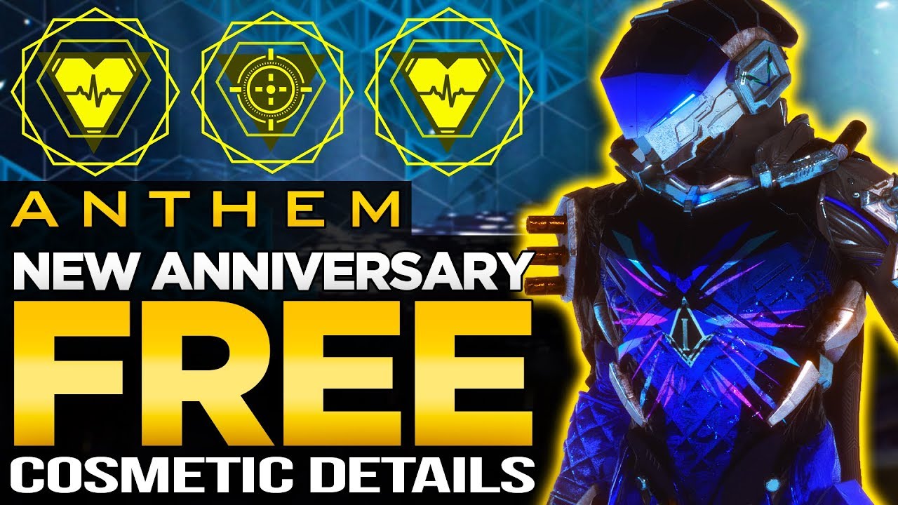 Anthem Anniversary FREE Cosmetics Details & Preview