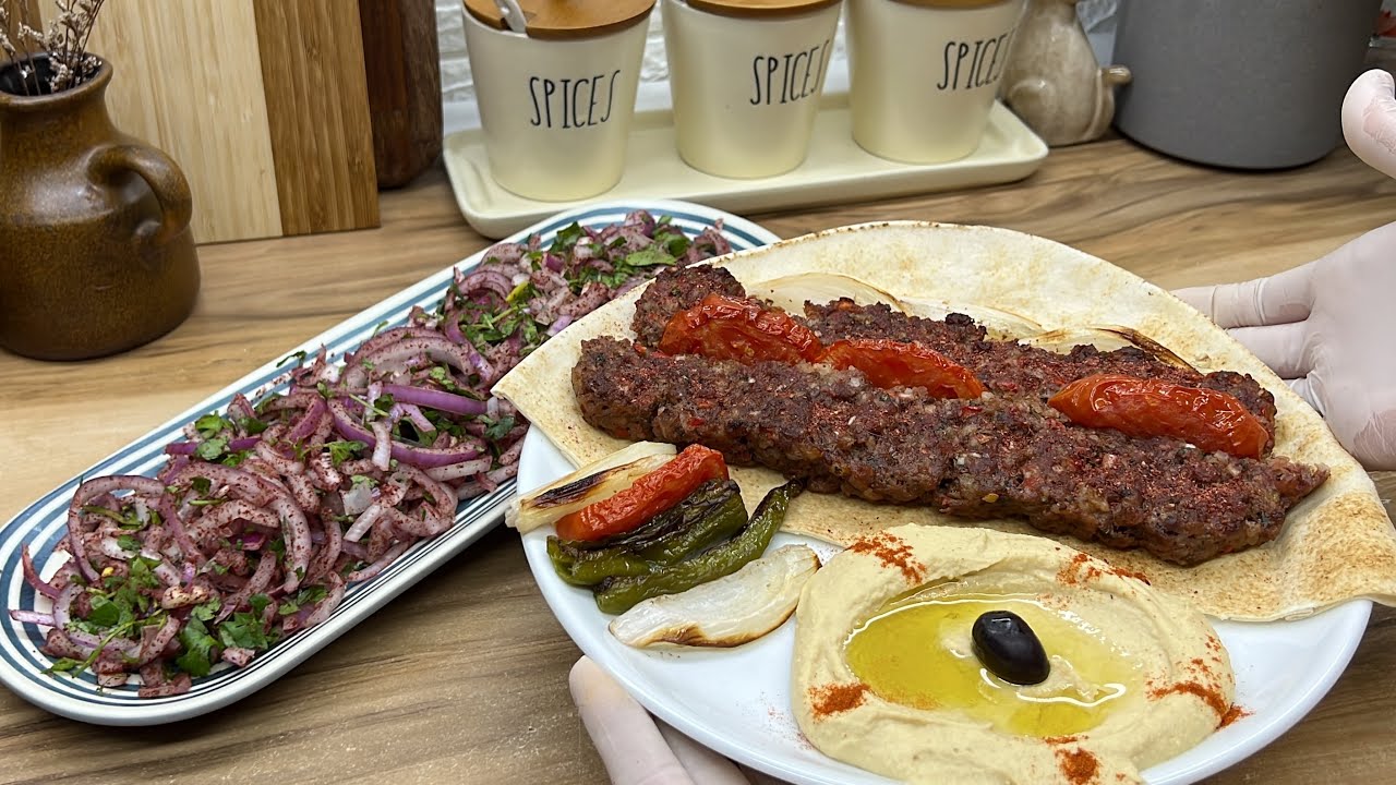 كباب مشوي بالفرن / بطريقة جدا سهلة و مضبوطة 👌😋