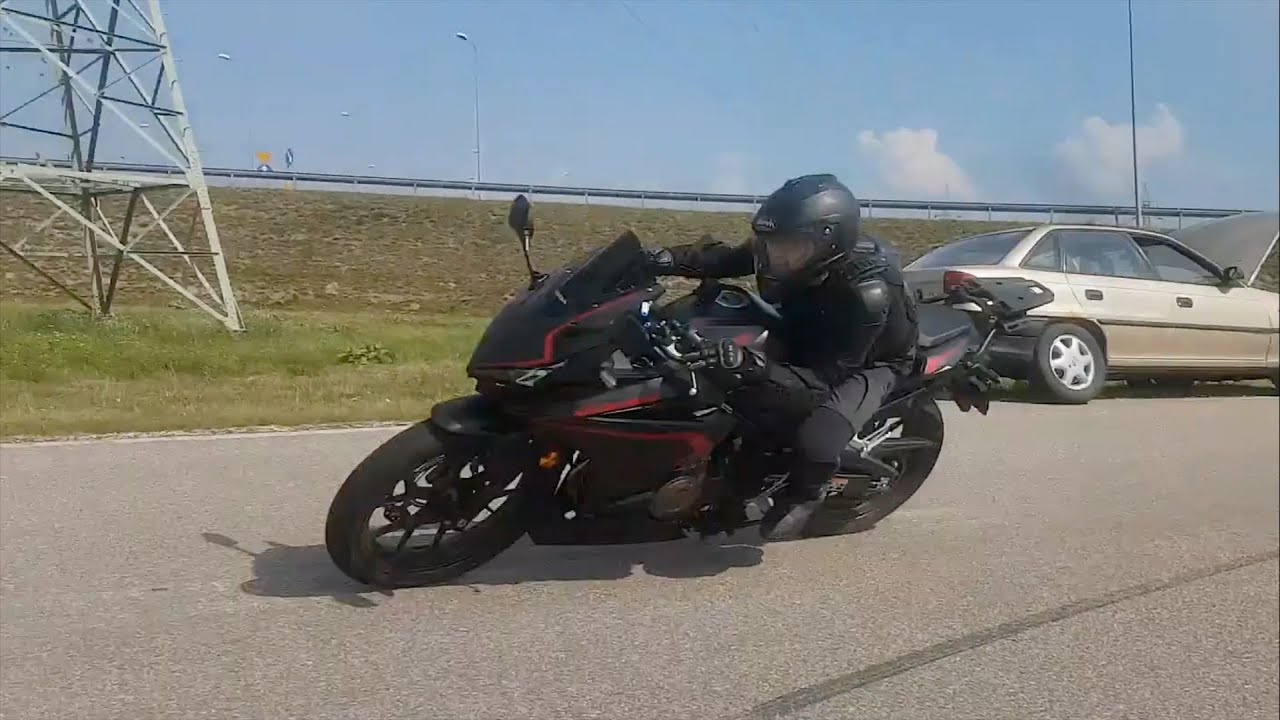Honda CBR500R TOP SPEED review