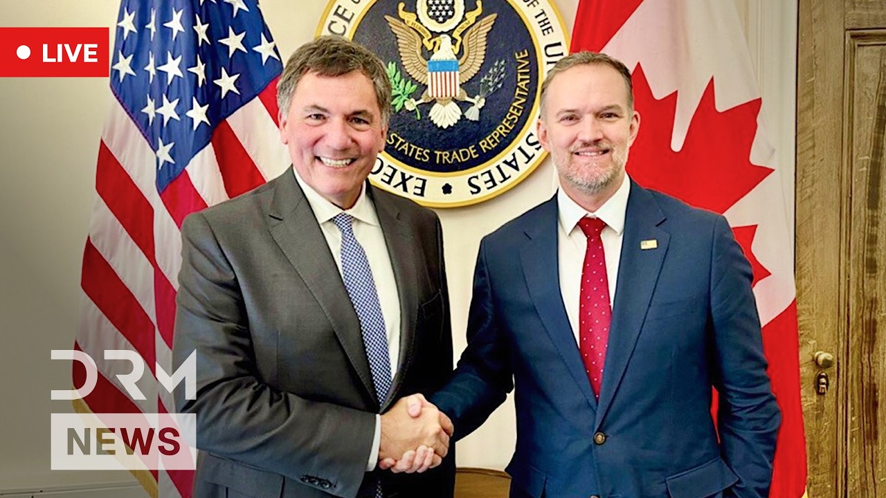 LIVE: Dominic LeBlanc and Jamieson Greer Leave Trade Talks as Tariff Deadline Nears | AC1N