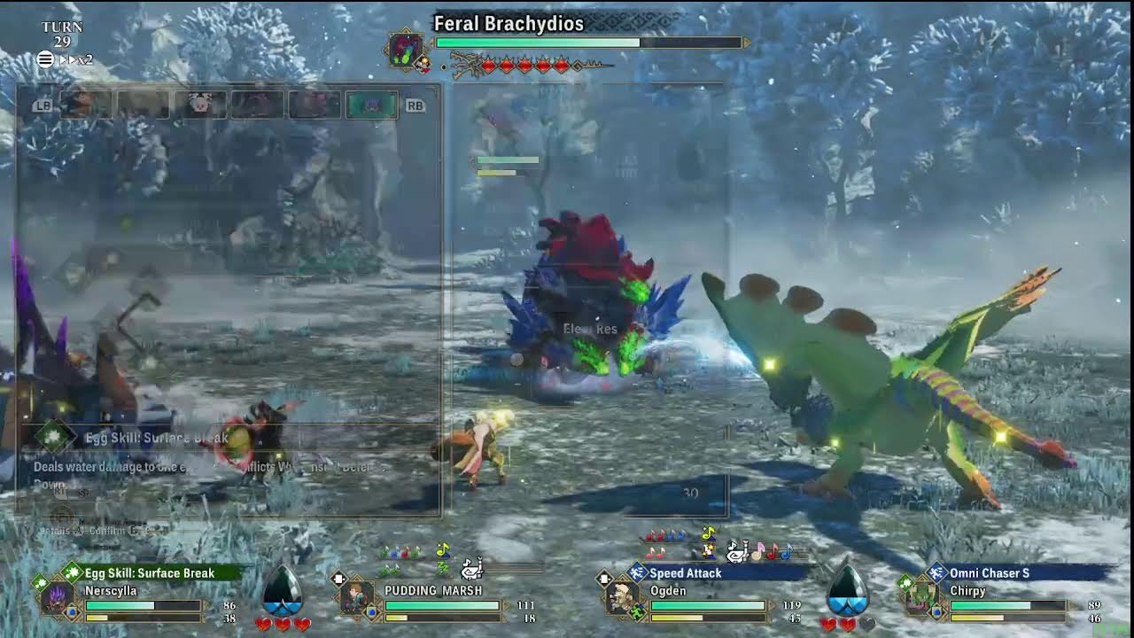 MH STORIES 3 - BEGINNING - VS FERAL BRACH - TRAINING